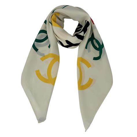 chanel silk scarf price.